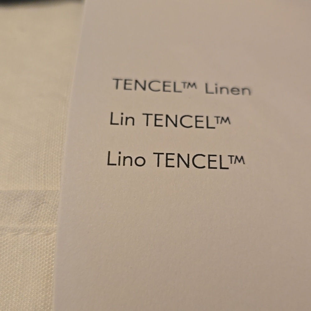 West Elm Signature Tencel Linen Sheet Set,Queen,White,Retail Price $269.00 USD - Picture 7 of 16